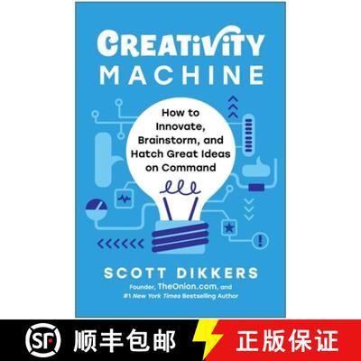 【3-4周达】精装 Creativity Machine: How to Innovate, Brainstorm, and Hatch Great Ideas on Command [9781637748923]