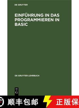 预订 Einführung in das Programmieren in BASIC [9783110082272]
