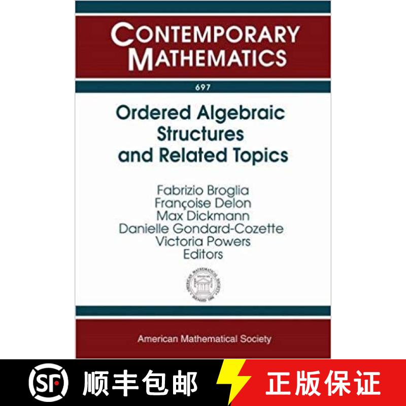 【3-4周达】Ordered Algebraic Structures and Related Topics [9781470429669]