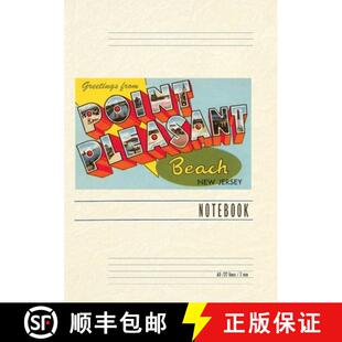Vintage 9798385435104 Jersey Point 4周达 Pleasant Notebook Lined New Greetings Beach from