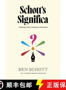【3-4周达】Schott's Significa: The Operating Systems of Everyday Life [9781523532261]