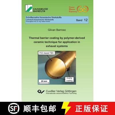 【3-4周达】Thermal barrier coating by polymer-derived ceramic technique for application in exhaust sy... [9783736998322]