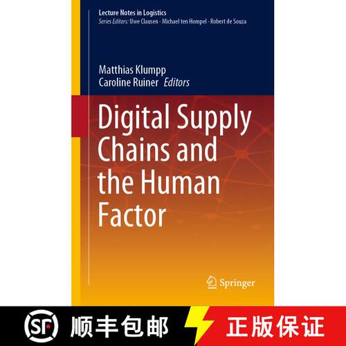 【3-4周达】精装 Digital Supply Chains and the Human Factor [9783030584290]