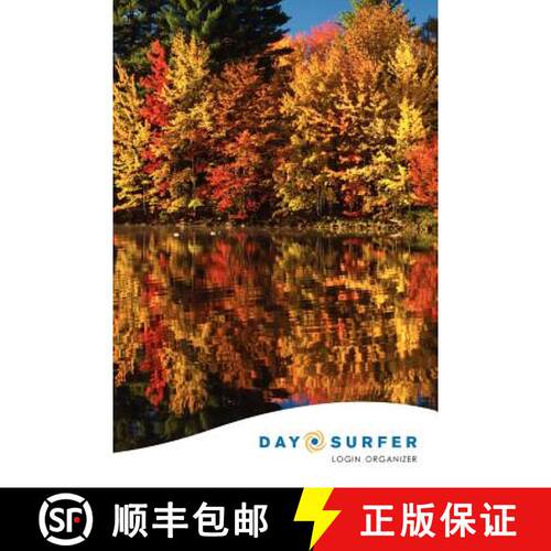 【3-4周达】Day Surfer Login Organizer (Fall Colors) [9781933598703]