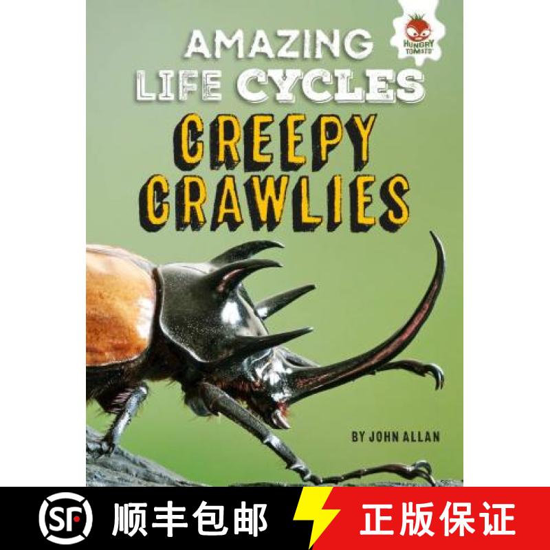 【3-4周达】Creepy Crawlies - Amazing Life Cycles [9781913077013]