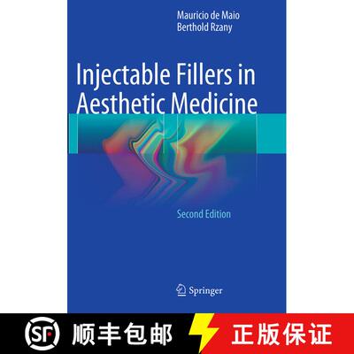 【3-4周达】Injectable Fillers in Aesthetic Medicine (Second Edition 2014) [9783662499986]