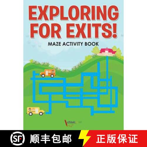 【3-4周达】Exploring for Exits! Maze Activity Book [9781683214984]