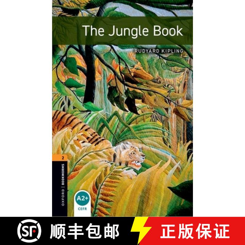 【3-4周达】Oxford Bookworms Library: Level 2:: The Jungle Book audio pack [9780194620772]