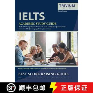【3-4周达】IELTS Academic Study Guide 2021-2022: Comprehensive Review with Audio and Practice Questio... [9781637981115]
