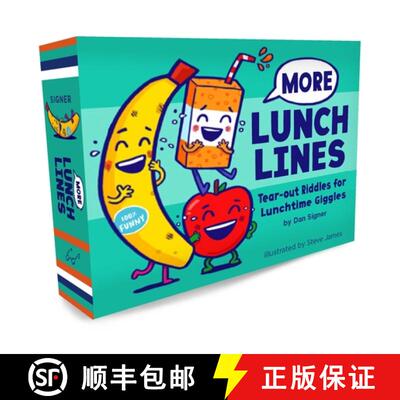 【3-4周达】More Lunch Lines: Tear-Out Riddles for Lunchtime Giggles (Lunch Jokes for Kids, Notes for ... [9781452174426]
