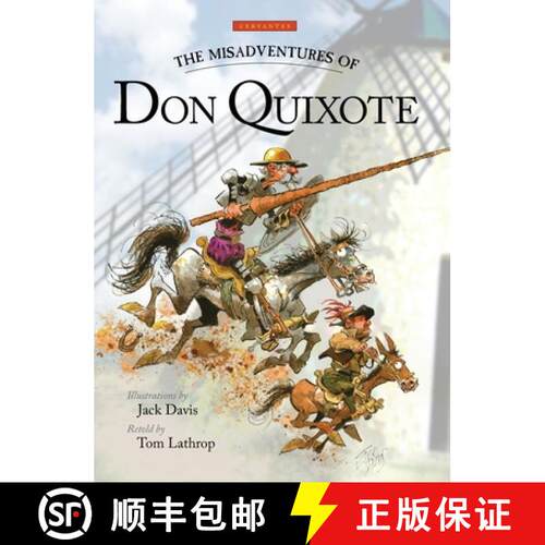 【3-4周达】精装 The Misadventures of Don Quixote [9780942566581]