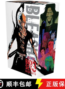 【3-4周达】Bleach Box Set 3, Volume 3: Includes Vols. 49-74 with Premium [9781974703197]