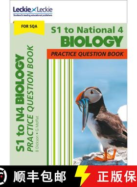 【3-4周达】S1 to National 4 Biology Practice Question Book: Extra Practice for Curriculum for Excelle... [9780008263638]