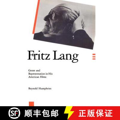 【3-4周达】Fritz Lang: Genre and Representation in His American Films [9780801878206]