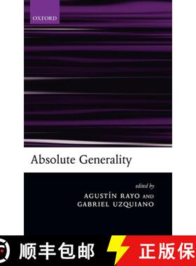 【3-4周达】Absolute Generality [9780199276424]