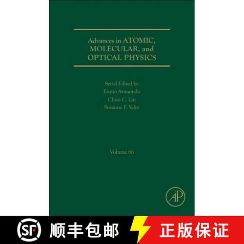 【3-4周达】Advances in Atomic, Molecular, and Optical Physics: Volume 66 [9780128120811]