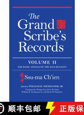 【3-4周达】The Grand Scribe's Records, Volume II: The Basic Annals of the Han Dynasty [9780253039095]
