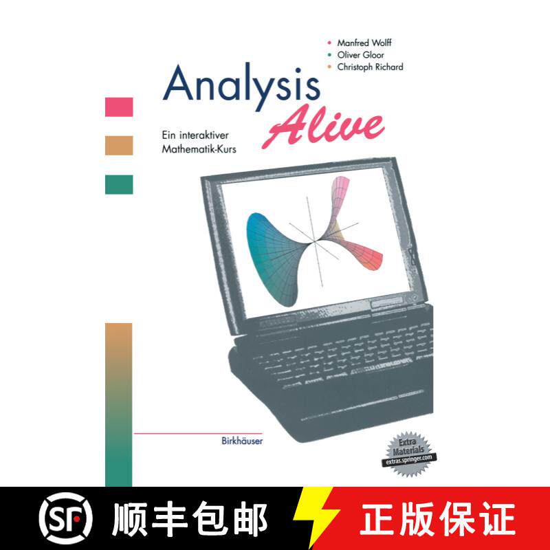 【3-4周达】Analysis Alive: Ein Interaktiver Mathematik-Kurs [With CDROM] [9783764359669] - 实物图