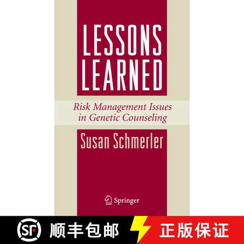 【3-4周达】Lessons Learned : Risk Management Issues in Genetic Counseling [9781441924681]