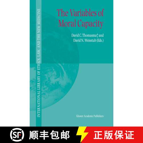 【3-4周达】精装 The Variables of Moral Capacity [9781402025518]