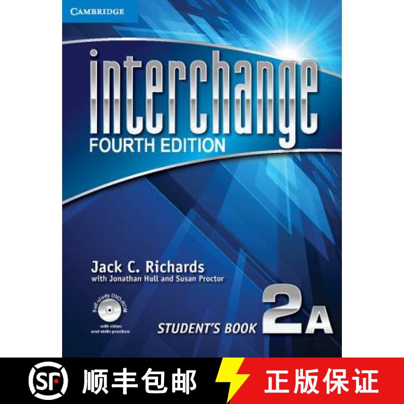 预订 Interchange Level 2 Student's Book A with Self-study DVD-ROM: - Interchange Level 2 Student's Bo... [9781107644106]