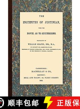 【3-4周达】The Institutes of Justinian [9781616190231]