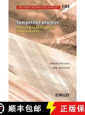 【3-4周达】Competitor Analysis - Turning Intelligence Into Success [Wiley经管] [9780471499916]