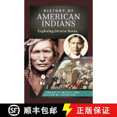 【3-4周达】精装 History of American Indians: Exploring Diverse Roots [9780313386824]