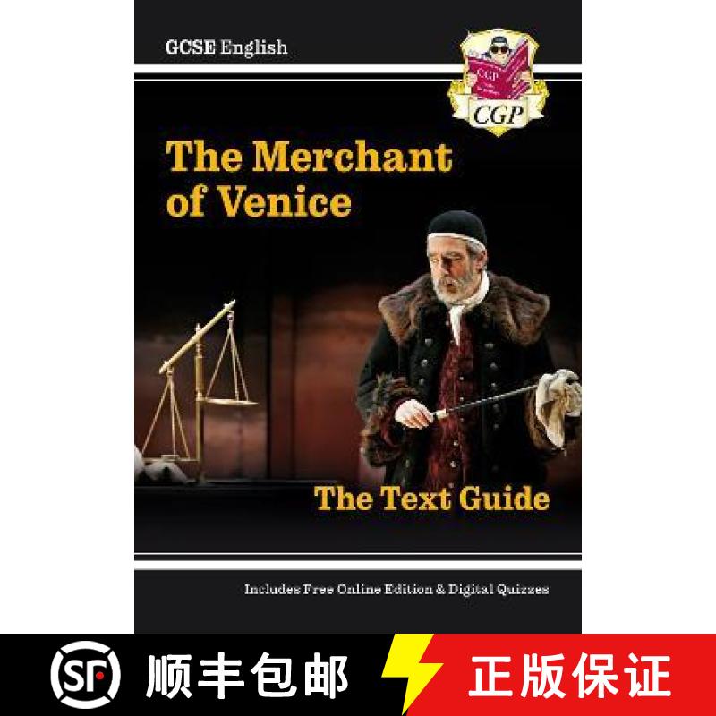 【2-3周达】New GCSE English Shakespeare Text Guide - The Merchant of Venice includes Online Edition &... [9781782948490]