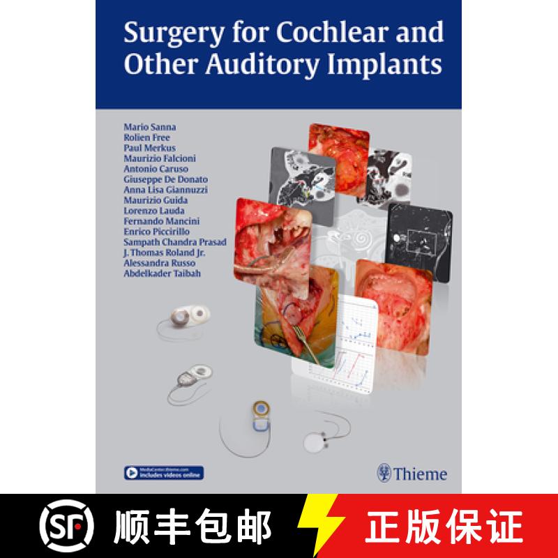 【3-4周达】Surgery for Cochlear and Other Auditory Implants [9783132431904]