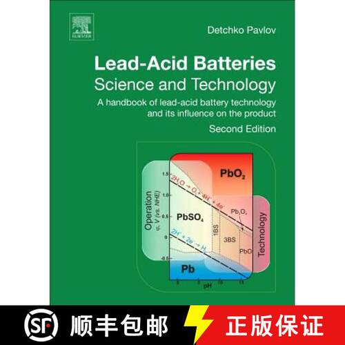 【3-4周达】精装 Lead-Acid Batteries: Science and Technology: A Handbook of Lead-Acid Battery Technolo... [9780444595522]