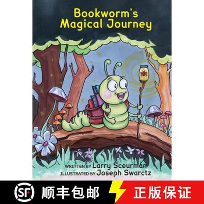 【3-4周达】Bookworm's Magical Journey: A Story About Learning to Read [9781957863320]