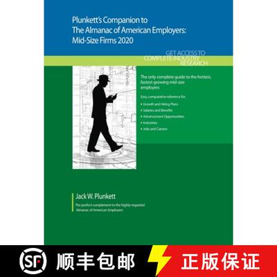 预订 Plunkett's Companion to The Almanac of American Employers 2020: Market Research, Statistics and ... [9781628315264]