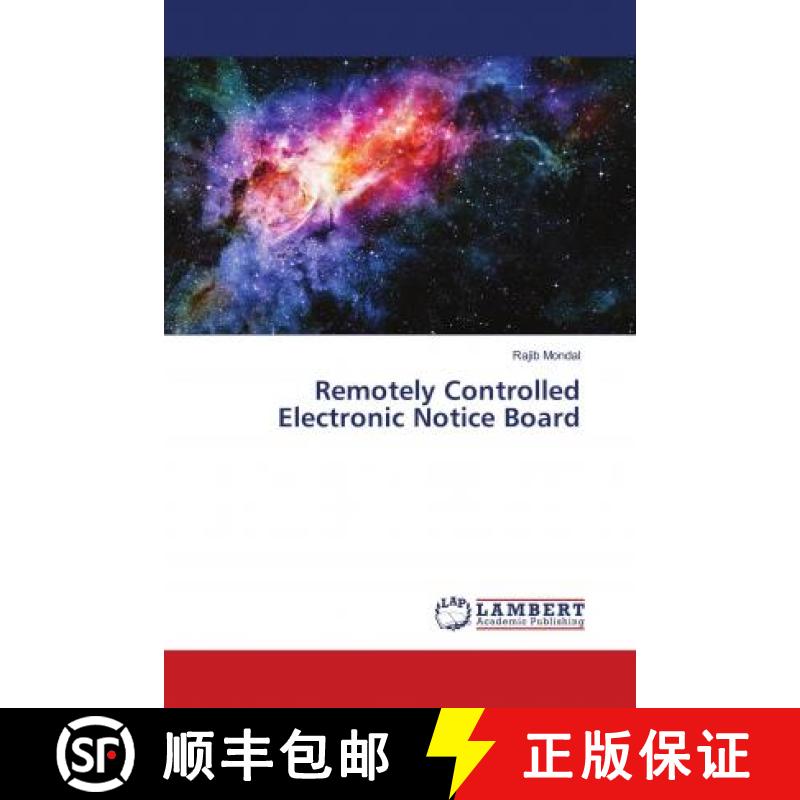 预订 Remotely Controlled Electronic Notice Board [9786139910632]