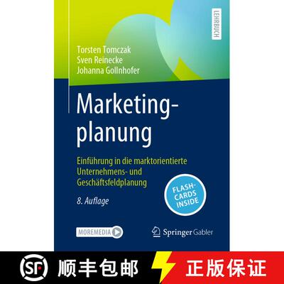 【3-4周达】Marketingplanung : Einführung in die marktorientierte Unternehmens- und Geschäftsfeldpla... [9783658342203]
