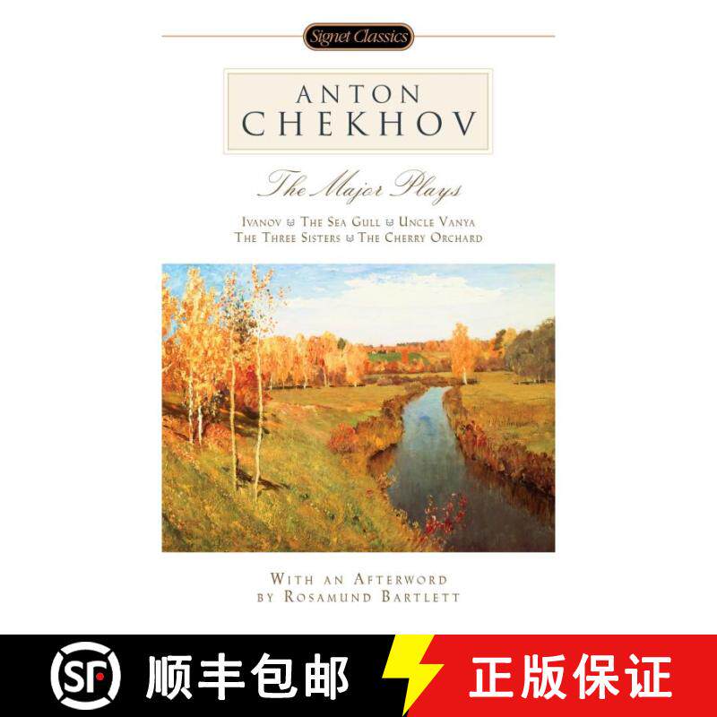 【3-4周达】The Major Plays: Ivanov, the Sea Gull, Uncle Vanya, the Three Sisters, the Cherry Orchard [9780451530370] - 实物图