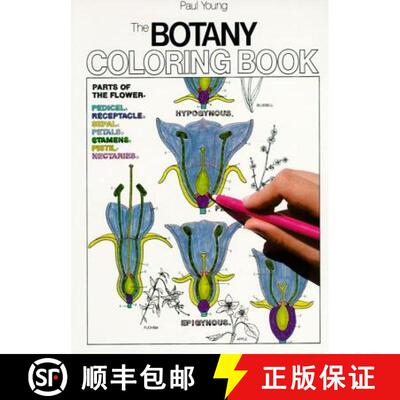 【3-4周达】Botany Colouring Book [9780064603027]