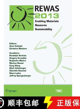 【3-4周达】REWAS 2013 : Enabling Materials Resource Sustainability (Softcover reprint of the original... [9783319839752]