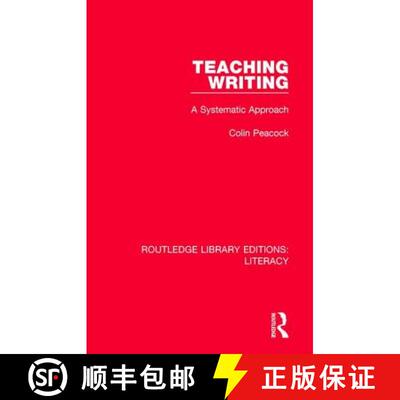 【3-4周达】精装 Teaching Writing: A Systematic Approach [9780815372813]