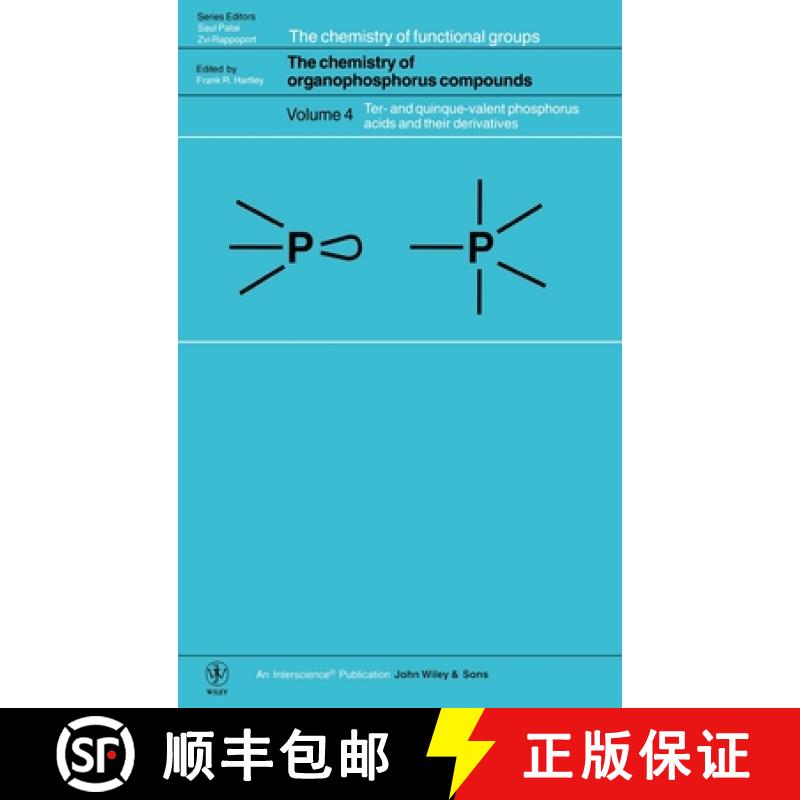 【3-4周达】The Chemistry Of Organophosphorus Compounds V 4 - Ter-& Quinque-Valent Phosphorus Acids & ... [9780471957065]