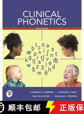 【3-4周达】Clinical Phonetics with Enhanced Pearson Etext - Access Card Package [With Access Code] [9780134683256]