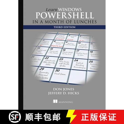 【3-4周达】Learn Windows PowerShell in a Month of Lunches, Third Edition (3rd Edition) [9781617294167]