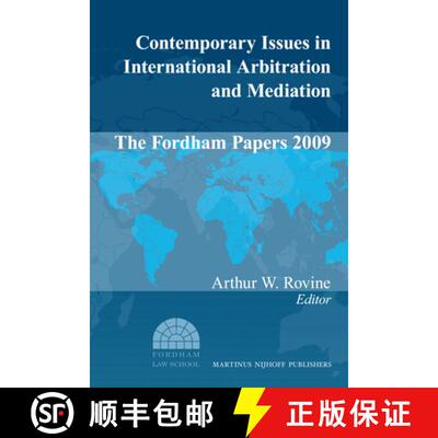 预订 精装 Contemporary Issues in International Arbitration and Mediation: The Fordham Papers (2009) [9789004182912]