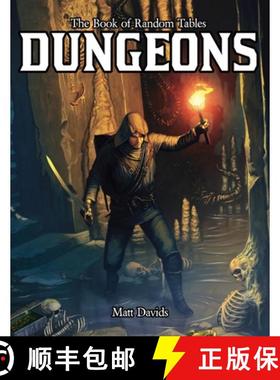 【3-4周达】The Book of Random Tables: Dungeons: Generate Dungeons for Fantasy Tabletop RPGs [9781952089268]