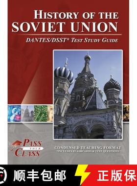 【3-4周达】History of the Soviet Union DANTES/DSST Test Study Guide [9781614337416]