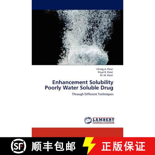预订 Enhancement Solubility Poorly Water Soluble Drug [9783847328636]