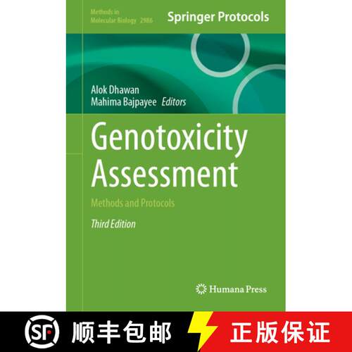 【3-4周达】精装 Genotoxicity Assessment : Methods and Protocols (Third Edition 2026) [9781071649756]