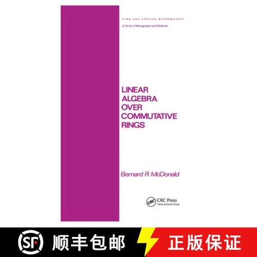 【3-4周达】Linear Algebra Over Commutative Rings [9780367451776]