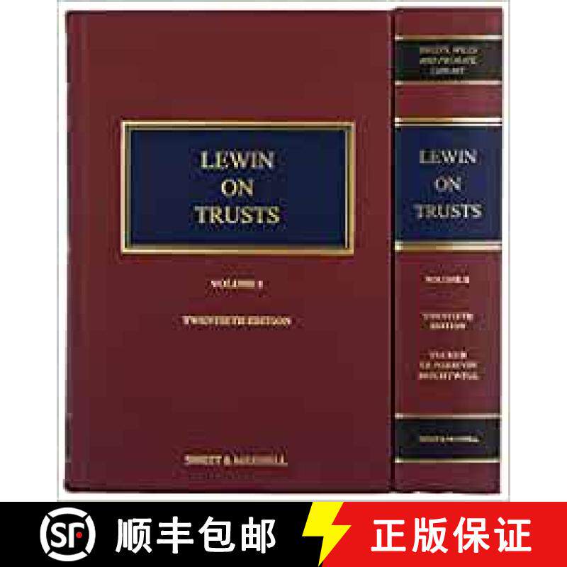 【3-4周达】Lewin on Trusts [9780414068056]