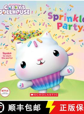 预订 Sprinkle Party! (Gabby's Dollhouse Novelty Board Book) [9781338851175]